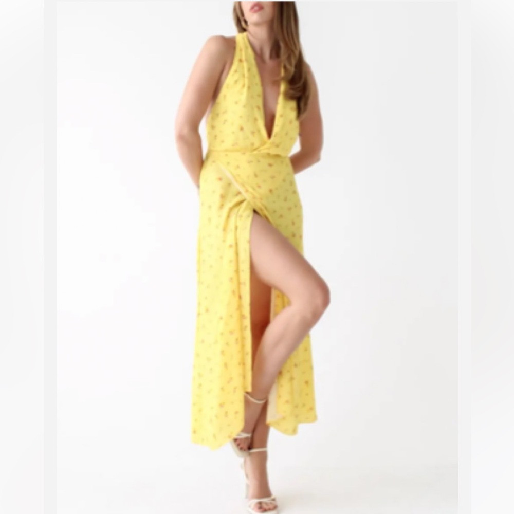 Rumored “Sirena” Midi Wrap Dress